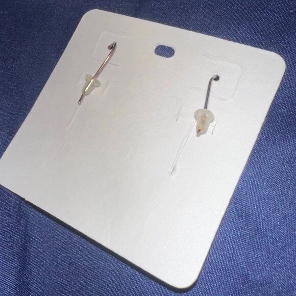 Brighton Sahuri French Wire Silver Crystal Dangle Drop Earrings NEW - Picture 3 of 3